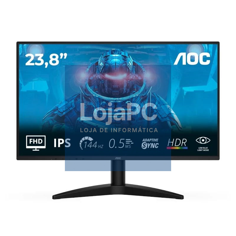 AOC 24B36X Monitor 23.8" IPS 144Hz HDMI DP