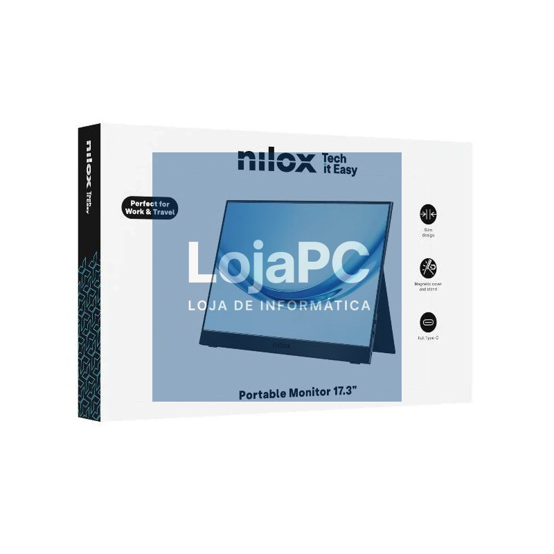 NILOX NXMP17FHD601 Monitor Portátil 17.3" 60Hz MM — imagem 3