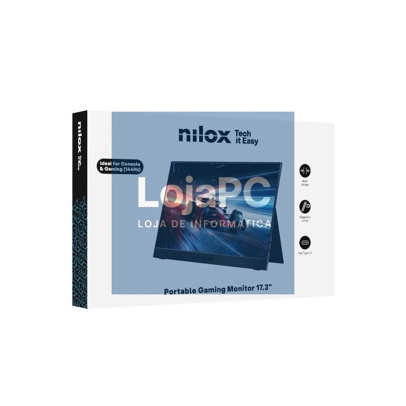 Nilox NXMP17FHD1441 Monitor Portátil 17.3" 144Hz M — imagem 3