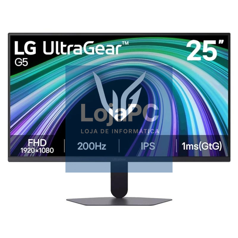 LG 25G523B-B Monitor 24.4" FHD IPS 200Hz 1ms 2HDM