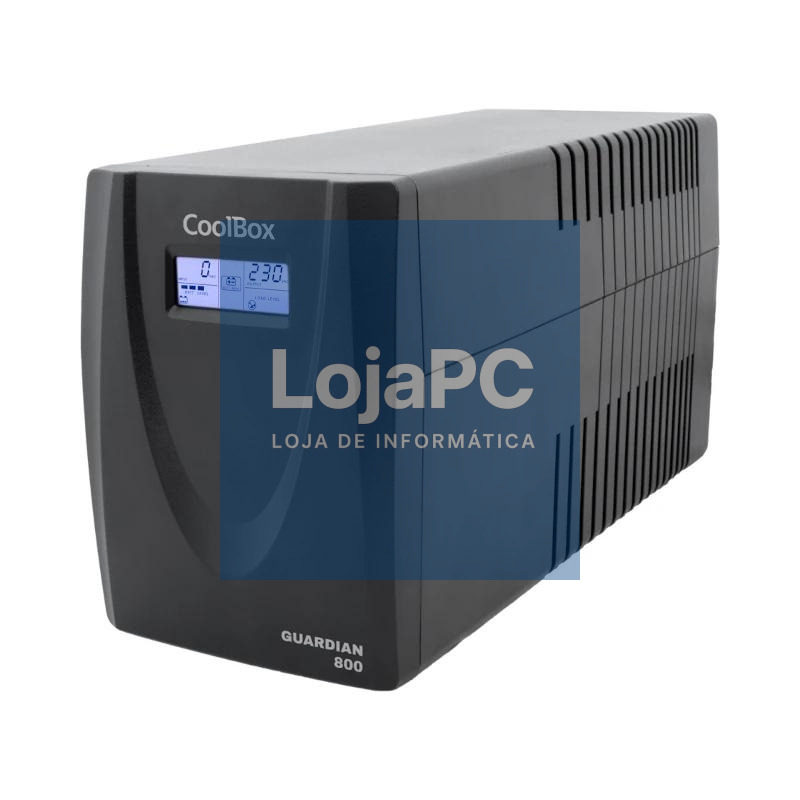COOLBOX SAI GUARDIAN 3 800VA 480W CON PANTALLA LCD