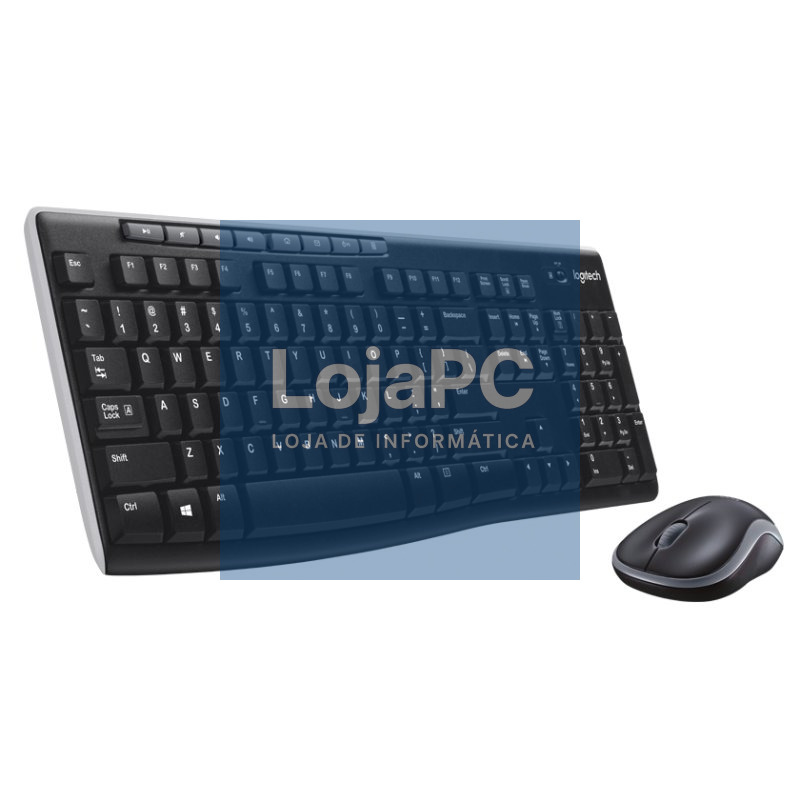 Logitech MK270 Teclado + Ratón Inalambrico
