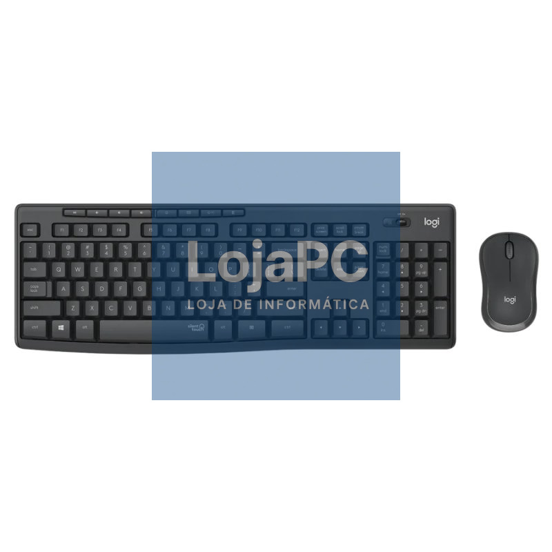 Logitech MK295 Teclado y raton inalambrico Negro