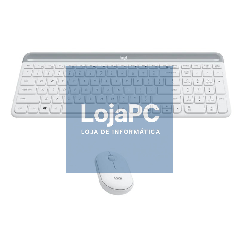 Logitech MK470 Teclado+Ratón Inalambrico Blanco