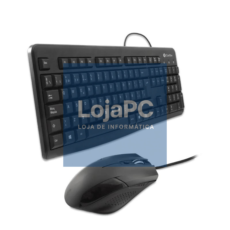 Coolbox Kit Teclado + Raton USB con cable — imagem 2