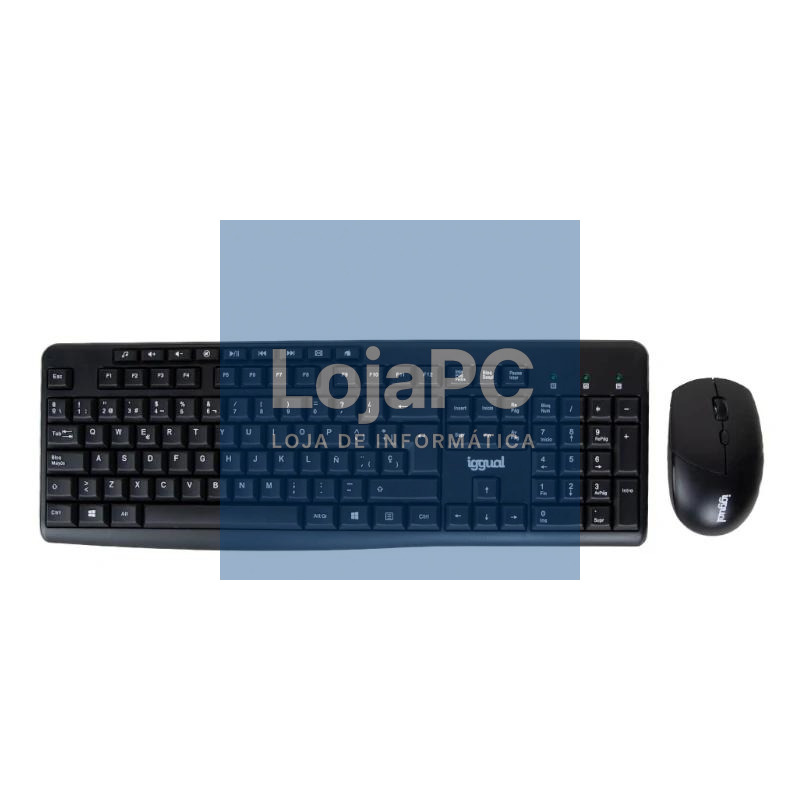 iggual Kit teclado ratón inalámbrico WMK-BASIC