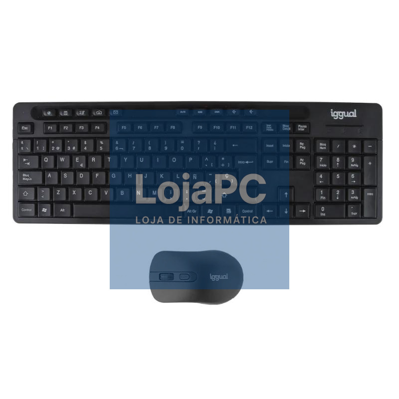 iggual Kit teclado ratón inalámbrico WMK-BUSINESS2