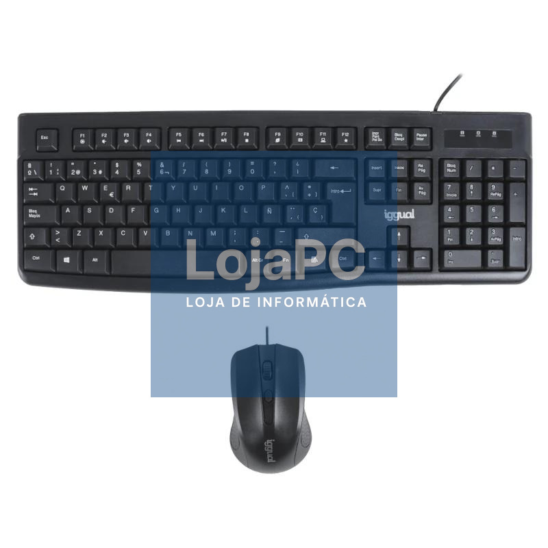iggual Kit teclado y ratón CMK-BUSINESS2 negro — imagem 3