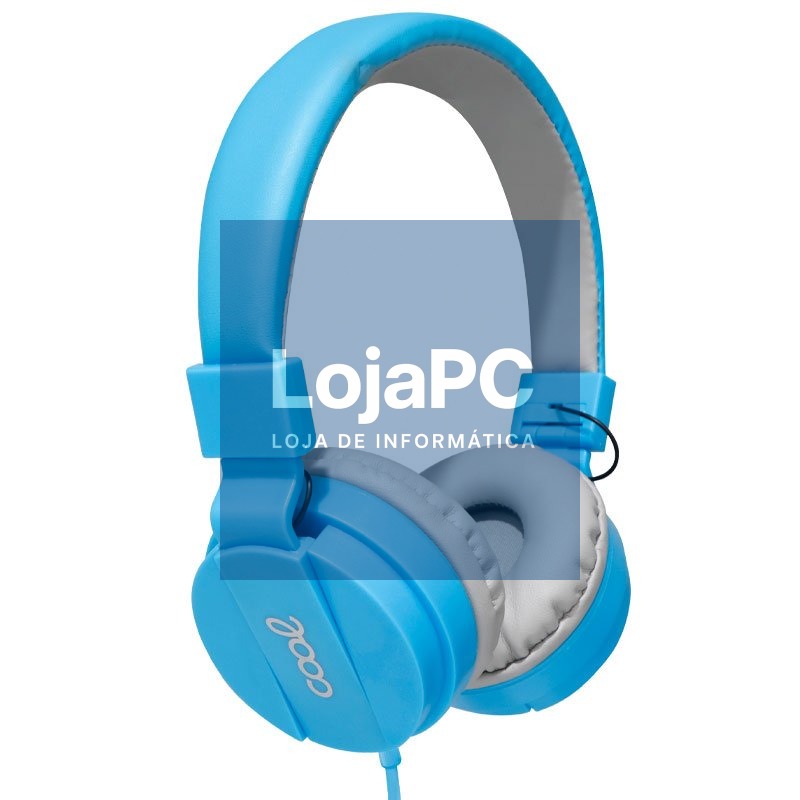 Fones de ouvido jack de 3,5 mm COOL Toronto com Micro Blue