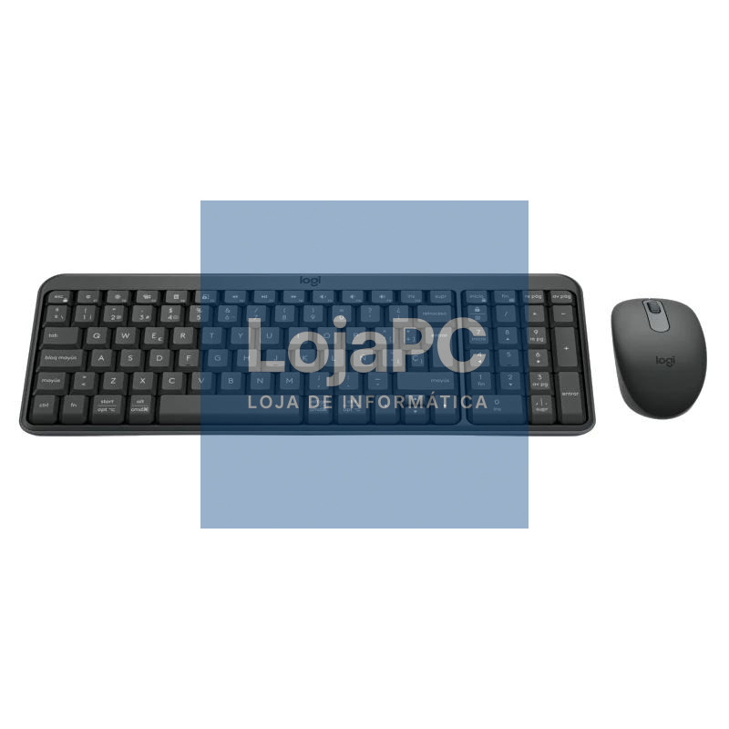Logitech Teclado+raton MK250 bluet Negro — imagem 3