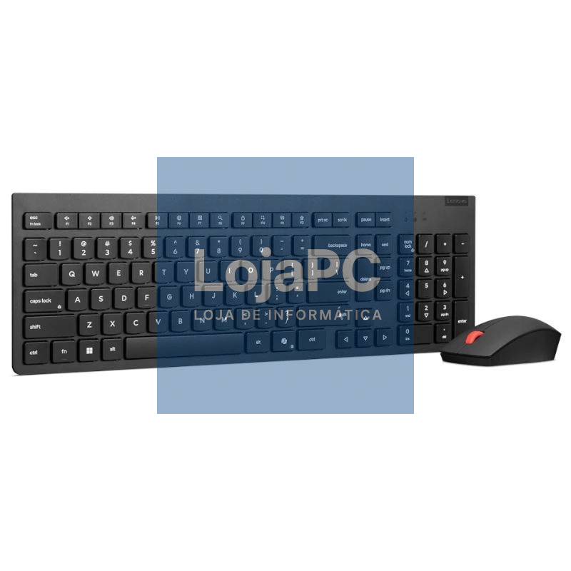 Lenovo 4X31R64484 Teclado + Ratón Inalámbrico Negr