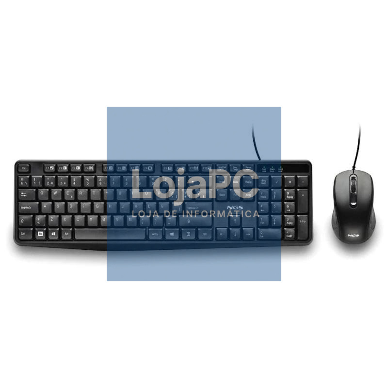 NGS Kit Teclado+Ratón con cable Cocoa