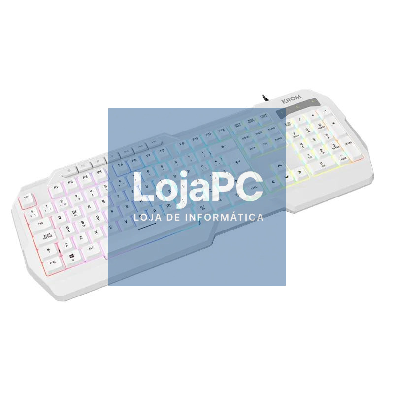 KROM KENTA PC Combo Gaming 4 en 1 RGB Blanco — imagem 3
