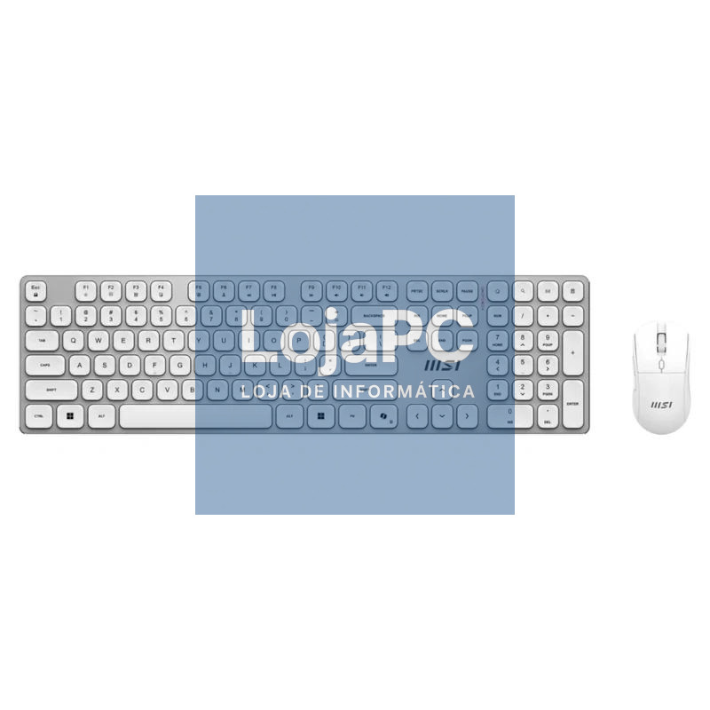 Msi Teclado + Ratón FORGE K210 W COMBO ES White