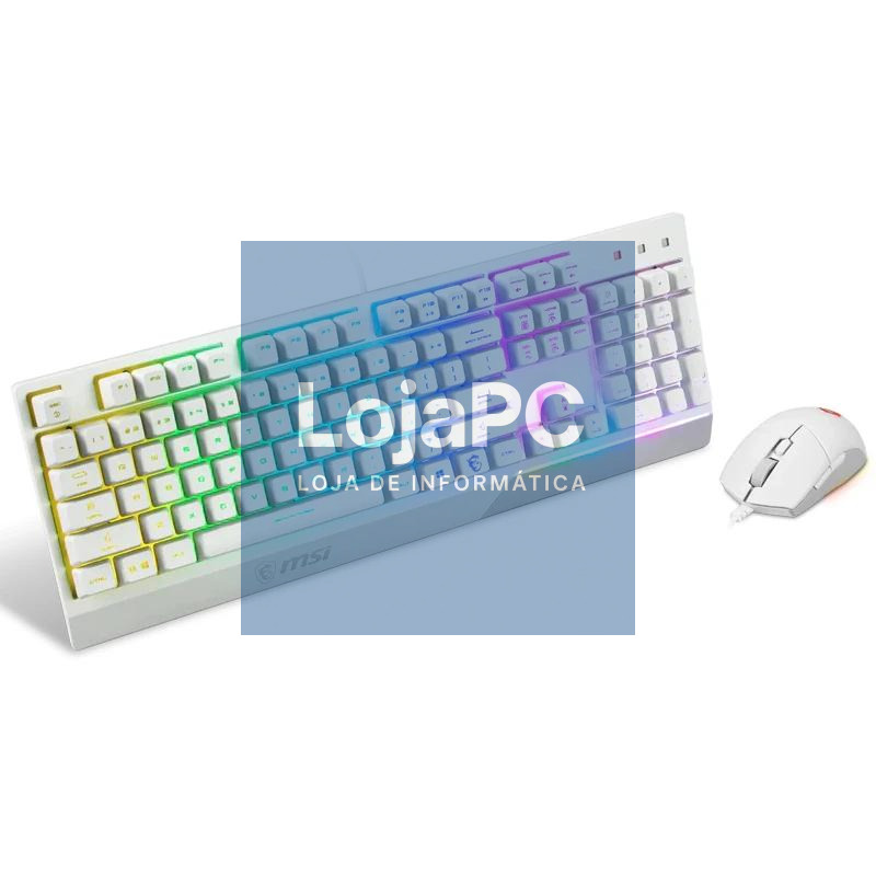Msi Teclado + Ratón Vigor GK30 COMBO White — imagem 2