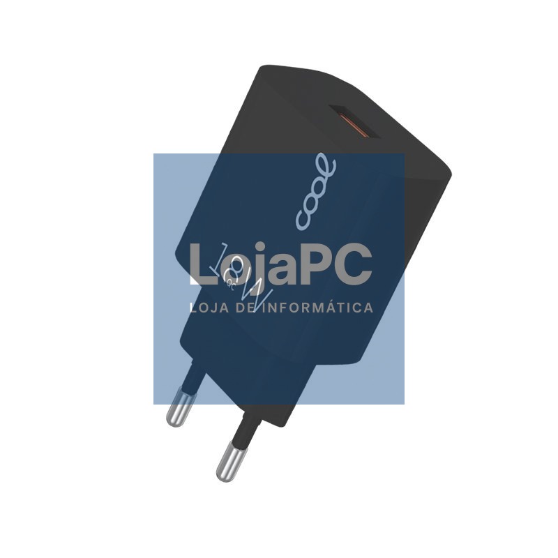 3Amp Universal Type-C Connector Network Charger (Fast Charge) COOL Kit 2 em 1 Preto — imagem 4
