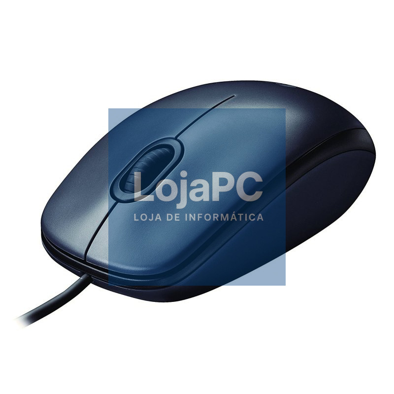 Logitech M90 ratón óptico 1000dpi USB negro — imagem 3