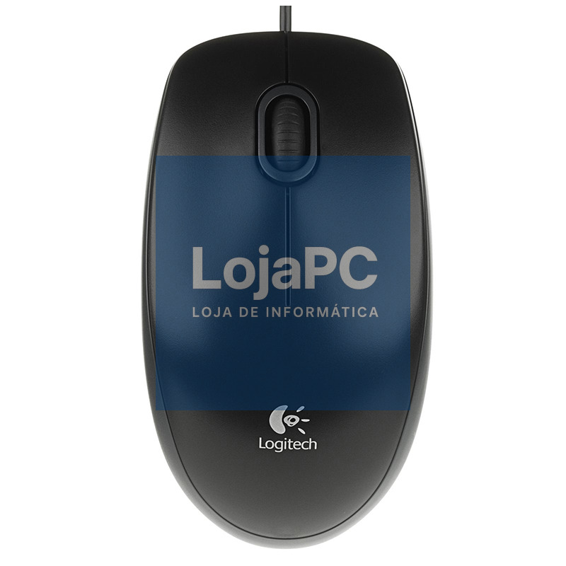 Logitech B100 Ratón Negro OEM