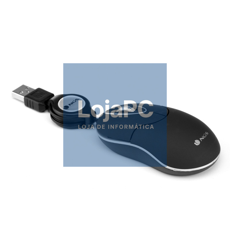 NGS Ratón Retráctil SINBLACK 1000dpi Negro — imagem 5