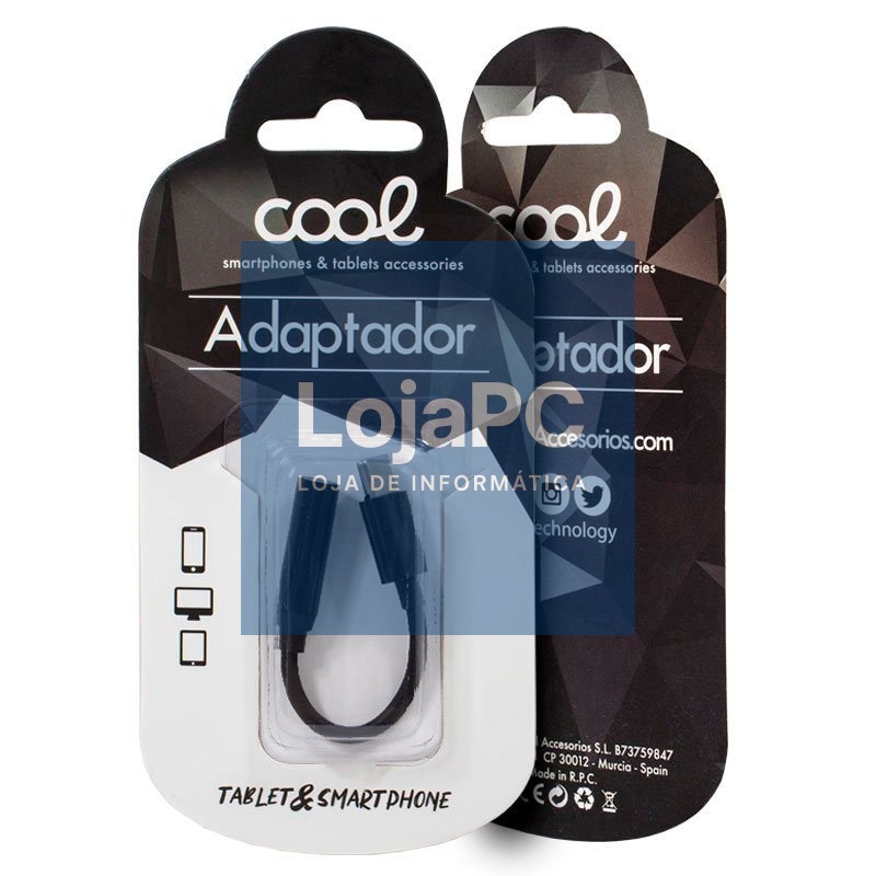 Adaptador Conector Tipo C para Jack 3,5 mm (Digital) FRIO (Universal) Preto — imagem 2