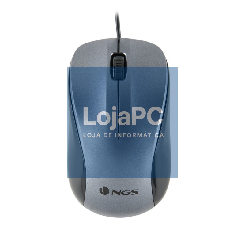 NGS Ratón Óptico WIRED GRAY