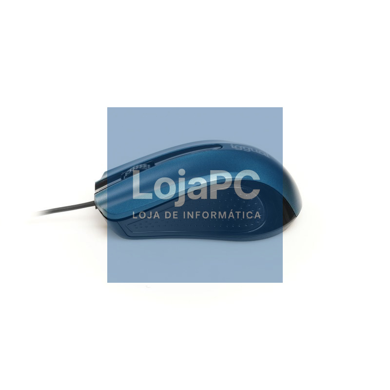 iggual Ratón óptico COM-ERGONOMIC-RL-800DPI azul — imagem 2