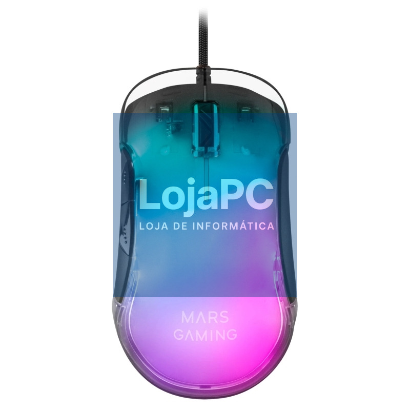 Mars Gaming Raton Gaming MMGLOW black