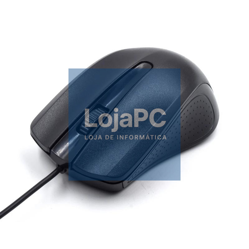 EWENT Raton Usb 1000dpi 1.2mt Negro — imagem 3