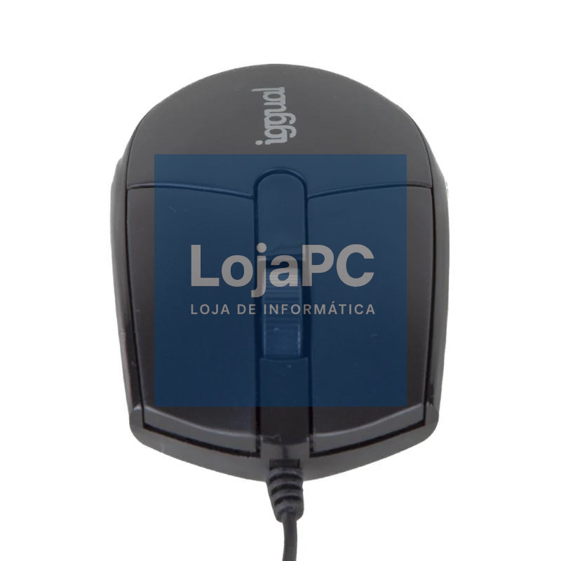 iggual Ratón óptico COM-BASIC3-800DPI negro — imagem 5