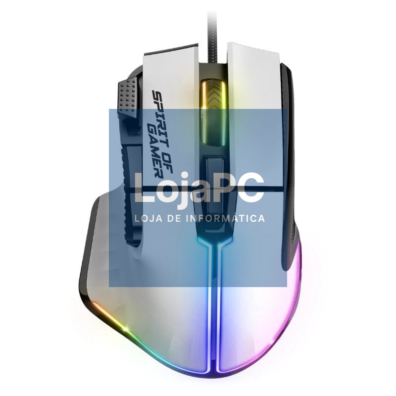 Spirit of Gamer Raton Souris Pro M5 Blanco — imagem 3