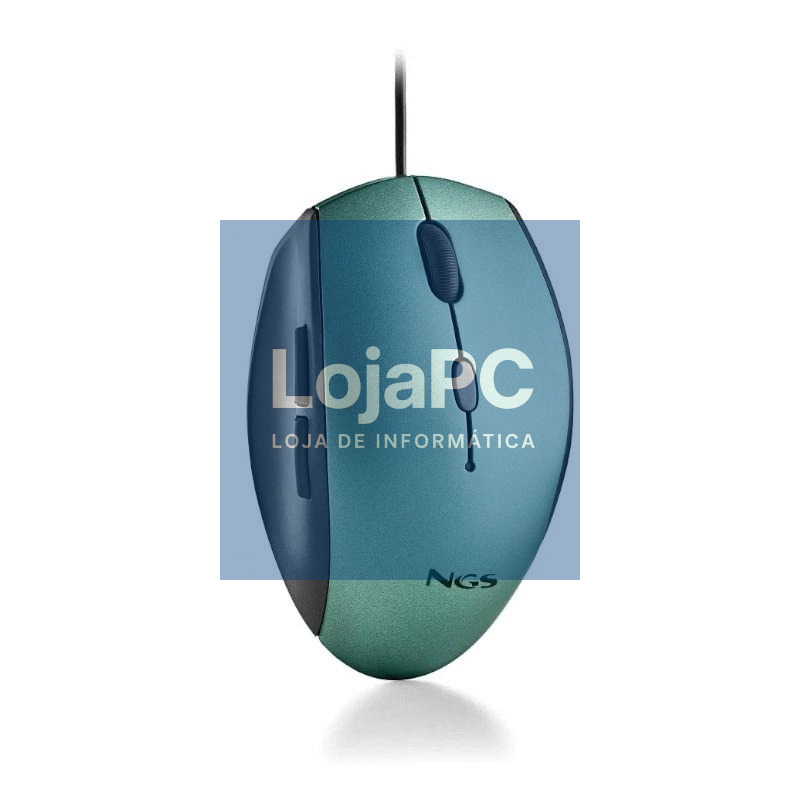 NGS WIRED ERGO SILENT MOUSE + USB TYPE C ADAPT ICE