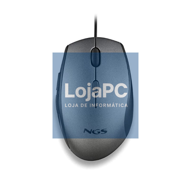 NGS WIRED ERGO SILENT MOUSE + USB TYPE C ADAP GRAY — imagem 5