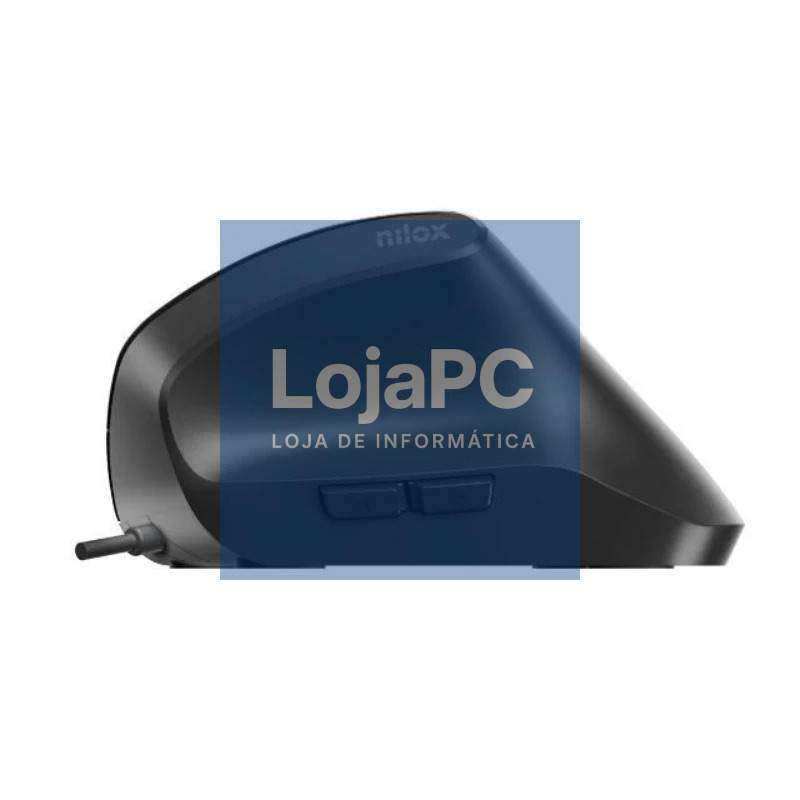 Nilox Ratón Vertical 3600 DPI, 6 botones, negro — imagem 2