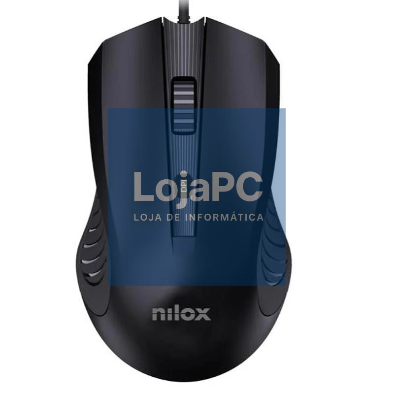 Nilox Raton MOUSB1013 2400 dpi USB