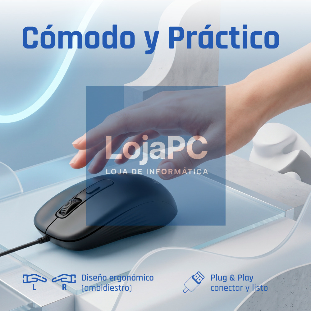 iggual Ratón USB OFFICE-ESSENTIAL-4D 2400DPI