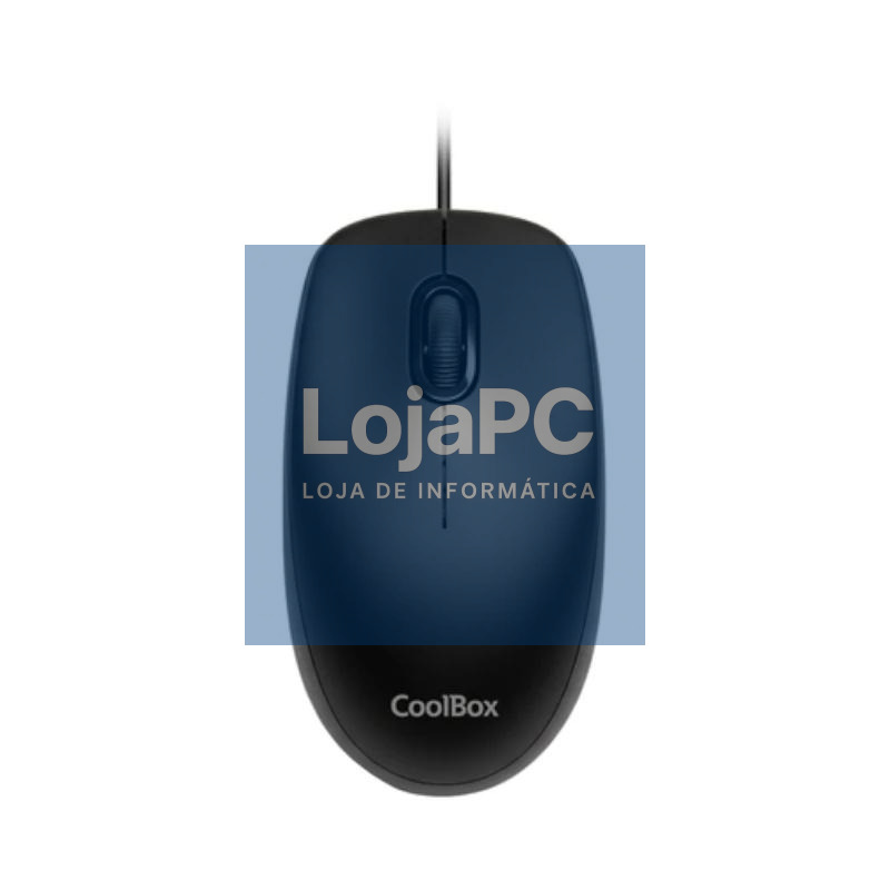 CoolBox Ratón U01 USB 1600DPI Negro
