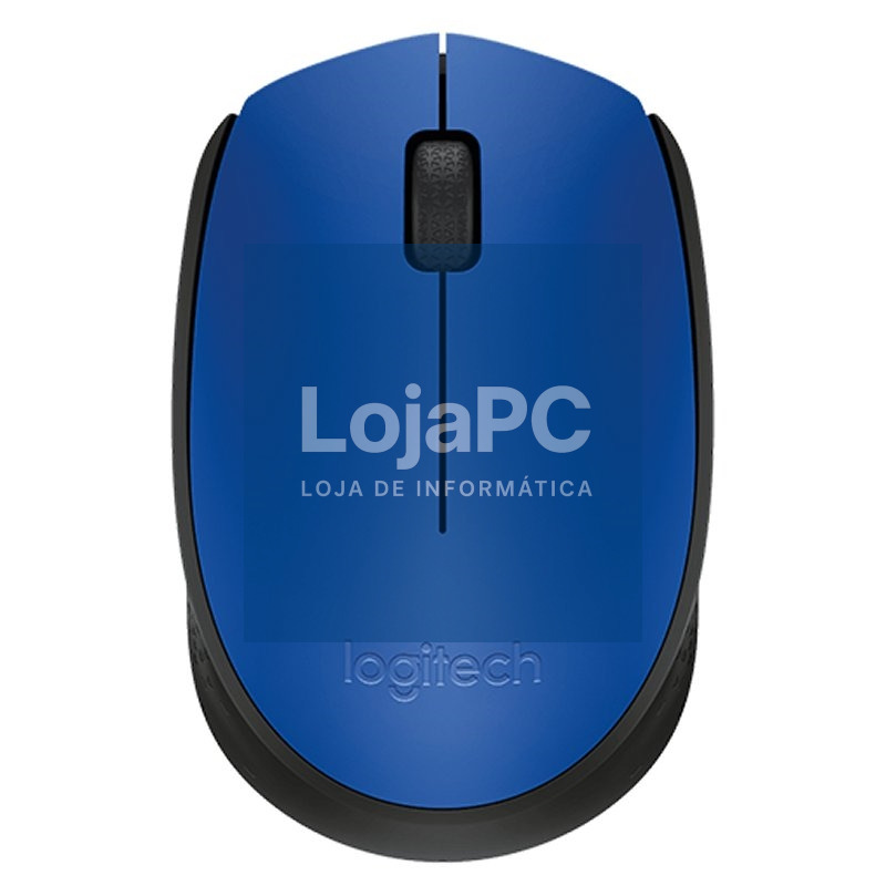Logitech M171 Ratón Inalámbrico 1000 dpi Azul