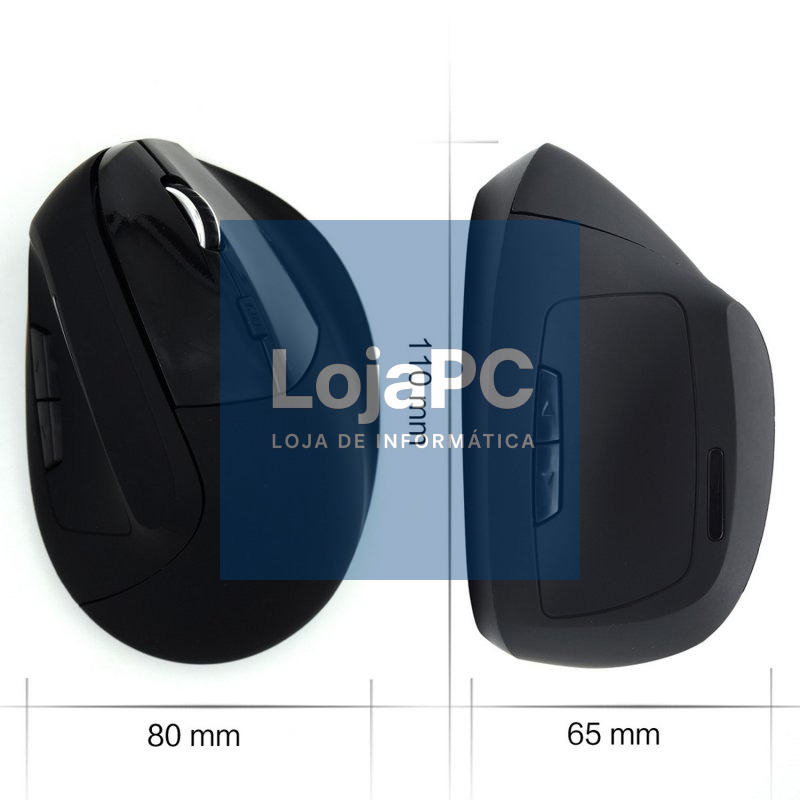 Ewent EW3158 Ratón Wireless Vertical 1600 dpi — imagem 3