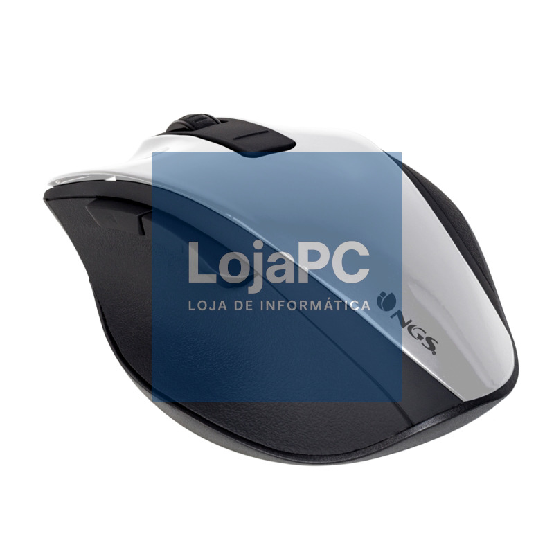 NGS Ratón Inalámbrico 2.4 GHz BOWWHITE 16000DPI Bl — imagem 3