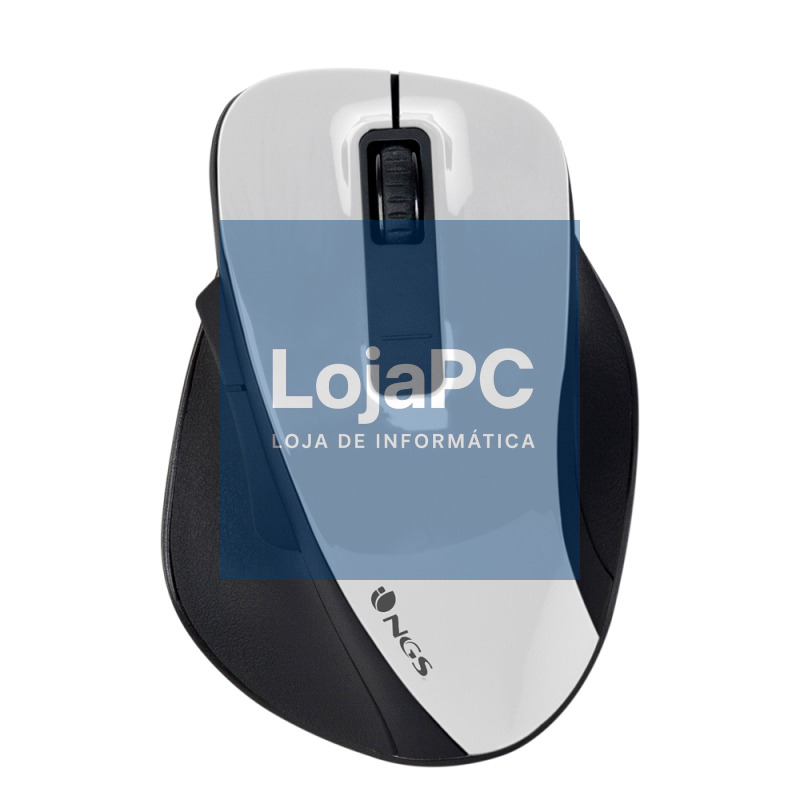NGS Ratón Inalámbrico 2.4 GHz BOWWHITE 16000DPI Bl