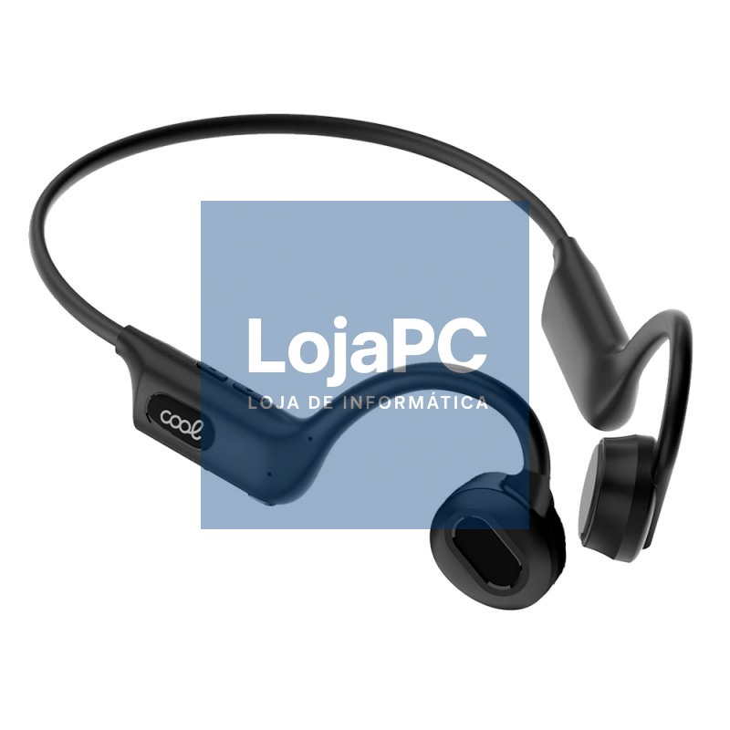 Auriculares Stereo Bluetooth COOL Bone (Condução Óssea) Preto