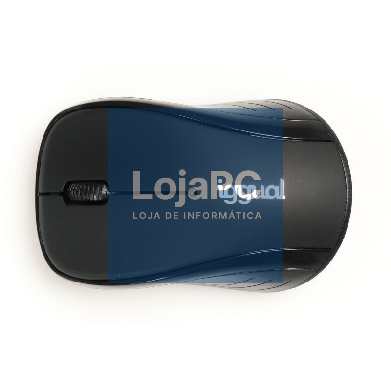 iggual Ratón inalámbrico WOM-BASIC-1600DPI negro