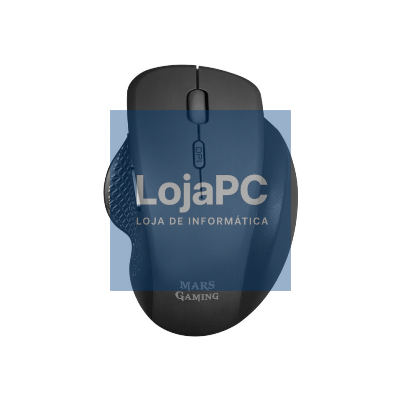 Mars Gaming Ratón MMWERGO Wireless 3.200Dpi Ergo