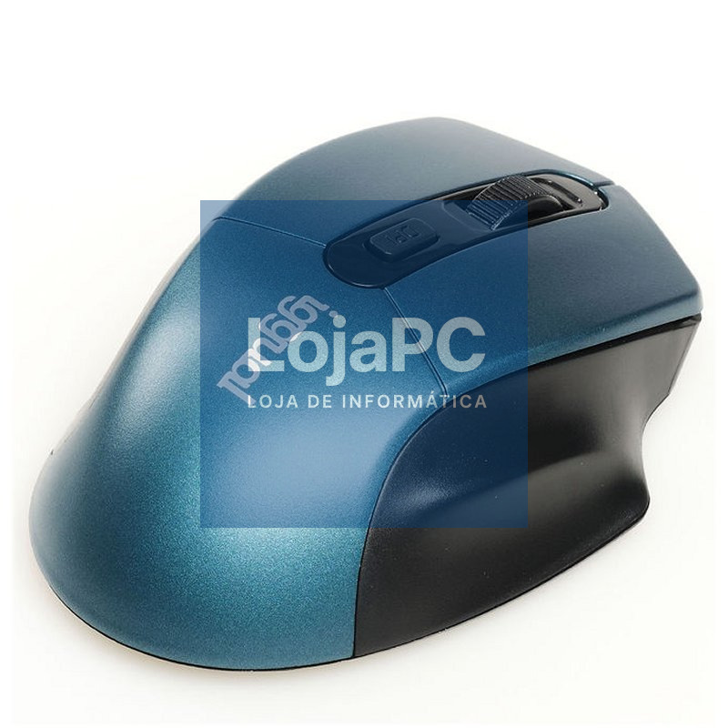 iggual Ratón inalámbrico ERGONOMIC-L-1600DPI azul — imagem 3