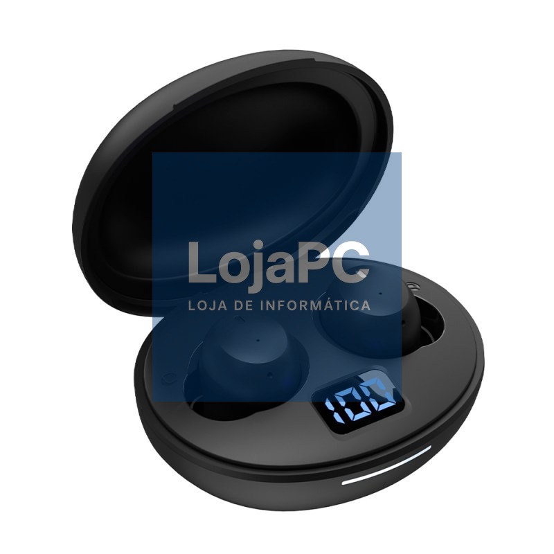 Auriculares Stereo Bluetooth Earbuds ANC COOL Pocket Preto — imagem 3