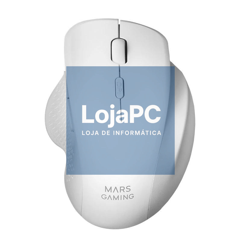 MARSGAMING Raton Inalam.MMWERGO 3.200DPI White