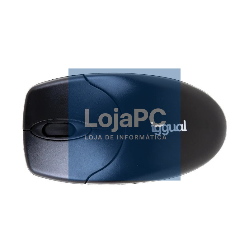 iggual Ratón inalámbrico WOM-BASIC2-1000DPI negro