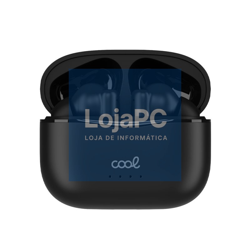 Auriculares Stereo Bluetooth Earbuds COOL Bound Preto — imagem 4