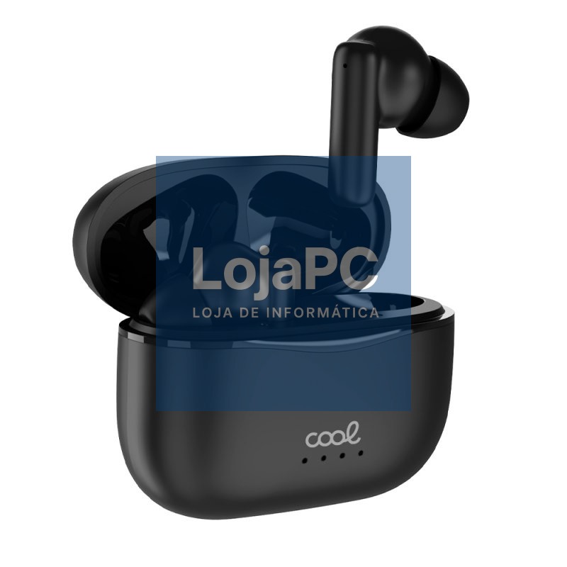 Auriculares Stereo Bluetooth Earbuds COOL Bound Preto — imagem 2