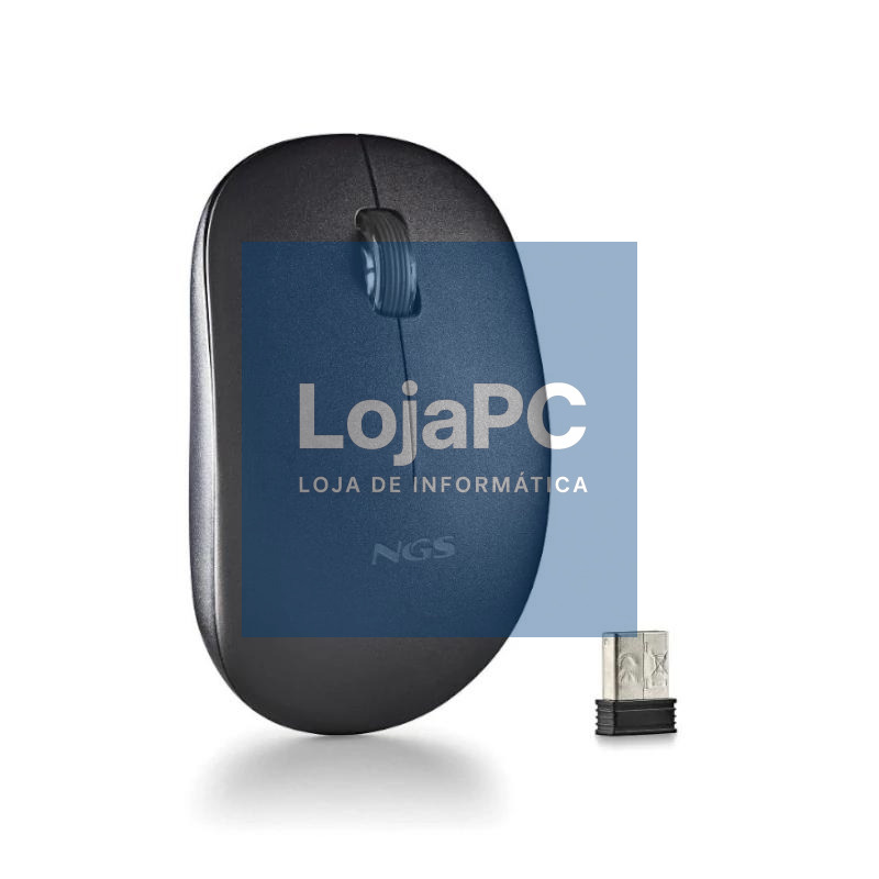 NGS Raton Fogpro Inalambrico Negro